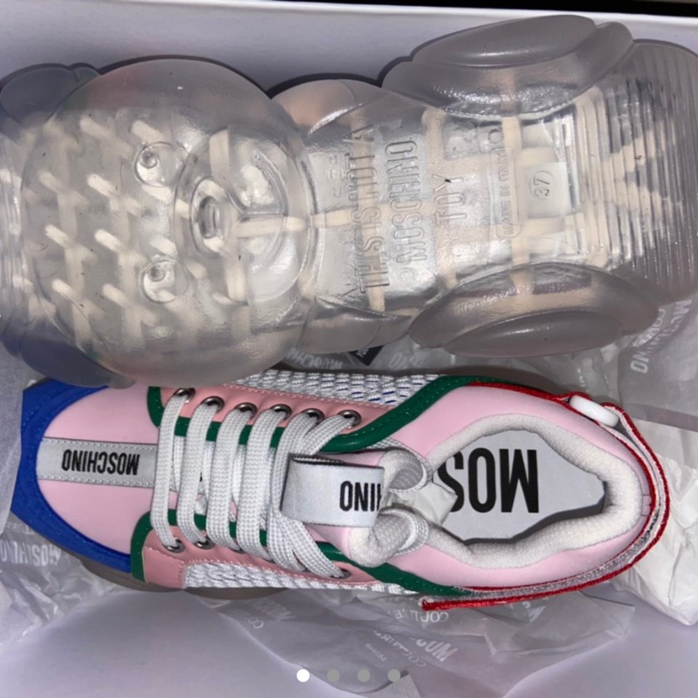 Moschino designer sneakers